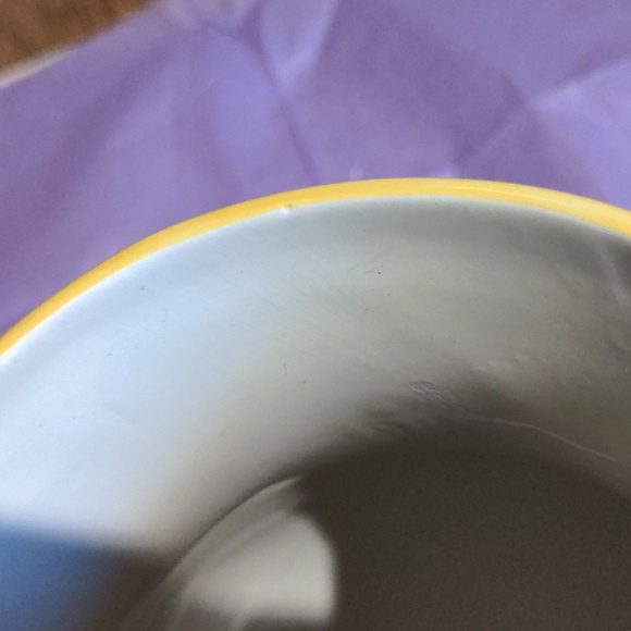 Susan Sargent Vintage Signed Earthenware Yellow Bird Hand Painted Pitcher Italy - Picture 6 of 6